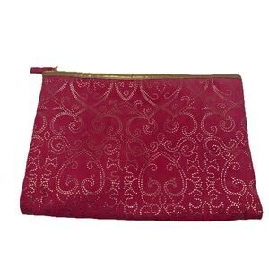 7.5” x 10” Purse Handbag Pink / Gold